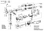 Bosch 0 601 307 342 Angle Grinder 230 V / GB Spare Parts